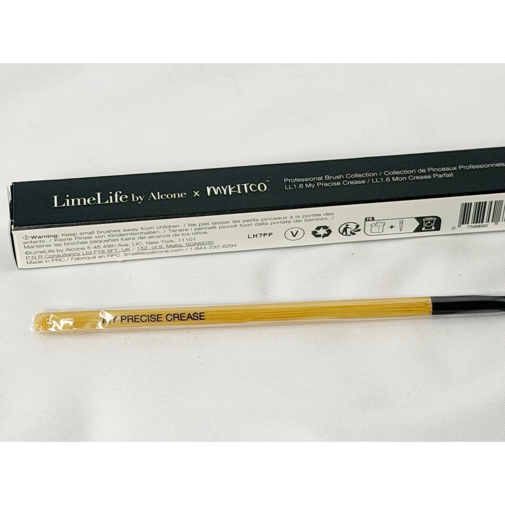 LimeLife by Alcone Classified #1.6 My Precise Crease Brush - NEW In Box
